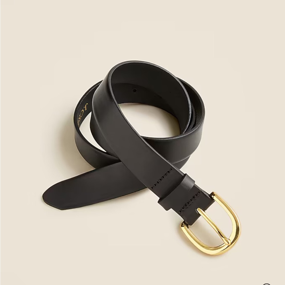 NWT J.Crew classic belt in Italian leather
